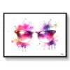 dream watercolour browline glasses front view