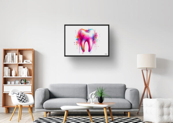 dream watercolour molar tooth lobby