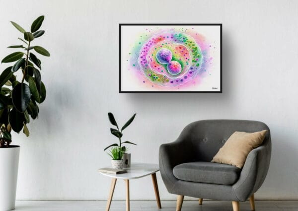 dream watercolour cell division waiting room 1