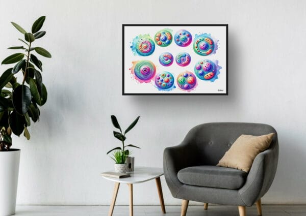 dream watercolour mitosis cell division cycle waiting room 1