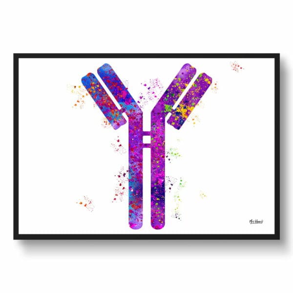 medical splash antibodies front view