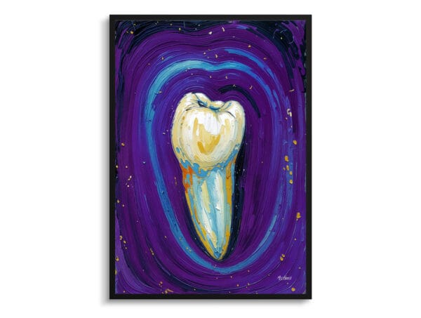 Celestial Impressionism Pre-Molar Print - Dentist Wall Art